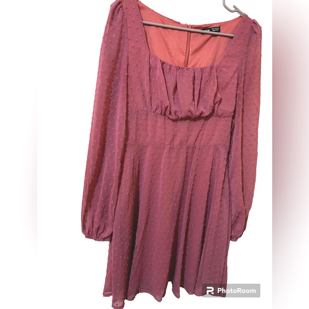 Shein knee length dusty Pink dress Size 6 perfect for that special occasion